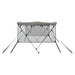 Parasolar Bimini 3 arcuri pereți din plasă 183x(170-182)x137 cm - WALTI WALTI