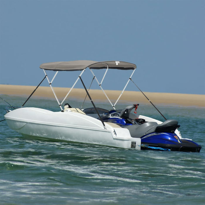 Parasolar Bimini 3 arcuri pereți din plasă 183x(170-182)x137 cm - WALTI WALTI