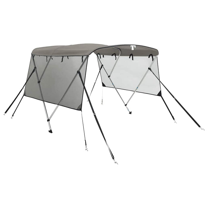 Parasolar Bimini 3 arcuri pereți din plasă 183x(185-198)x137 cm - WALTI WALTI