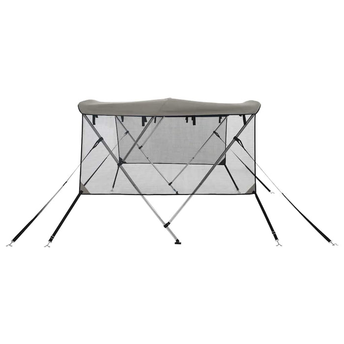 Parasolar Bimini 3 arcuri pereți din plasă 183x(185-198)x137 cm - WALTI WALTI