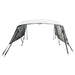 Parasolar Bimini 3 arcuri pereți din plasă 243x(170-182)x137 cm - WALTI WALTI