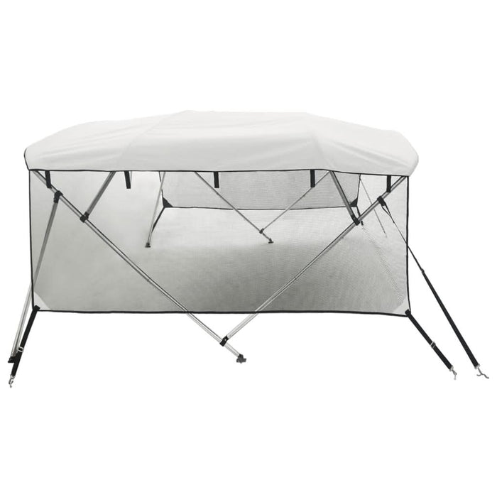Parasolar Bimini 3 arcuri pereți din plasă 243x(170-182)x137 cm - WALTI WALTI