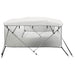 Parasolar Bimini 4 arcuri pereți din plasă 243x(185-198)x137 cm - WALTI WALTI