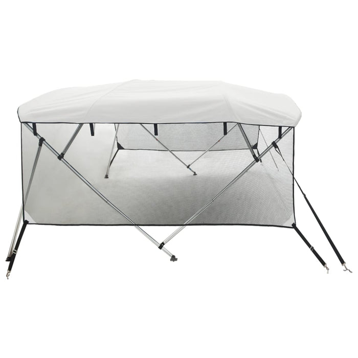 Parasolar Bimini 4 arcuri pereți laterali, 243x(200-213)x137 cm - WALTI WALTI