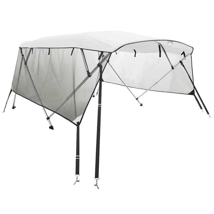 Parasolar Bimini 4 arcuri pereți plasă 243x(230-244)x137 cm - WALTI WALTI