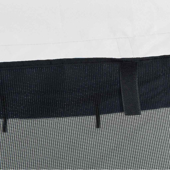 Parasolar Bimini 4 arcuri pereți plasă 243x(230-244)x137 cm - WALTI WALTI
