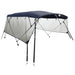 Parasolar Bimini 4 arcuri pereți din plasă 243x(170-182)x137 cm - WALTI WALTI