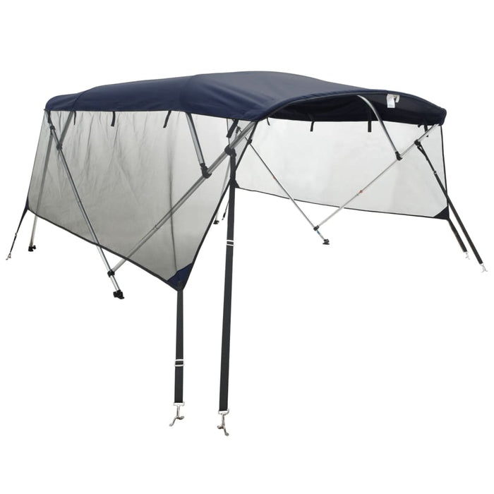 Parasolar Bimini 4 arcuri pereți laterali, 243x(200-213)x137 cm - WALTI WALTI