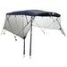 Parasolar Bimini 4 arcuri pereți laterali, 243x(200-213)x137 cm - WALTI WALTI