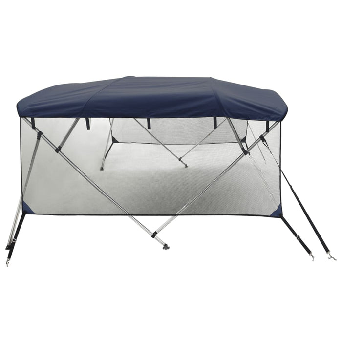 Parasolar Bimini 4 arcuri pereți laterali, 243x(200-213)x137 cm - WALTI WALTI