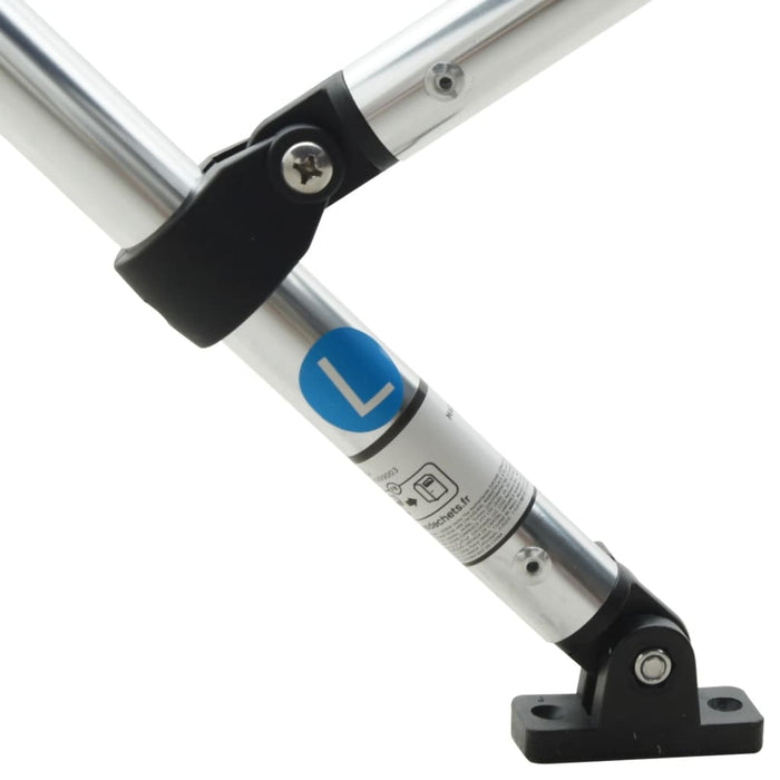 Parasolar Bimini 4 arcuri pereți laterali, 243x(200-213)x137 cm - WALTI WALTI
