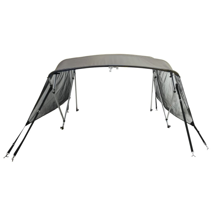 Parasolar Bimini 4 arcuri pereți din plasă 243x(185-198)x137 cm - WALTI WALTI