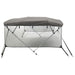 Parasolar Bimini 4 arcuri pereți din plasă 243x(185-198)x137 cm - WALTI WALTI