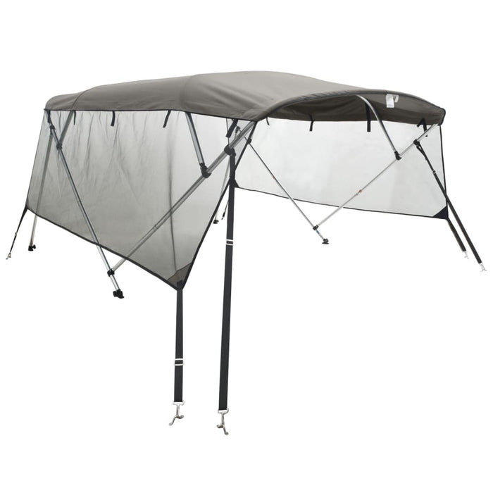 Parasolar Bimini 4 arcuri pereți din plasă 243x(230-244)x137 cm - WALTI WALTI