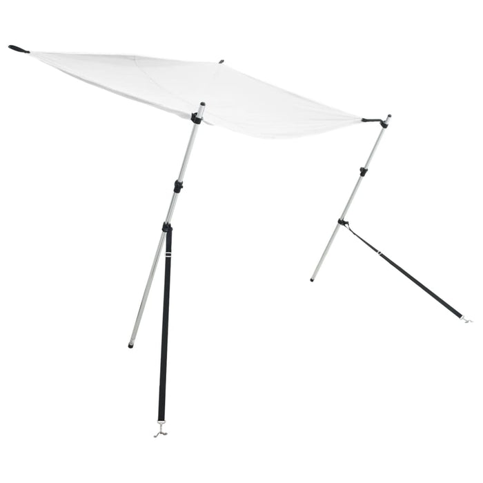Extensie parasolar T-Top, alb, 170x170x(115-183) cm WALTI