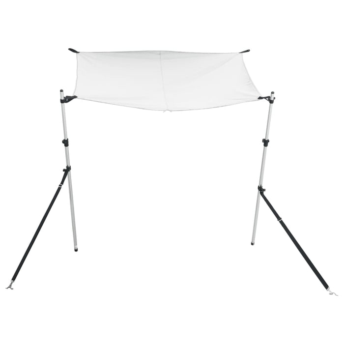 Extensie parasolar T-Top, alb, 170x170x(115-183) cm WALTI
