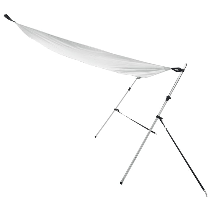 Extensie parasolar T-Top, alb, 170x170x(115-183) cm WALTI