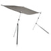 Extensie parasolar T-Top, gri antracit, 170x170x(115-183) cm - WALTI WALTI