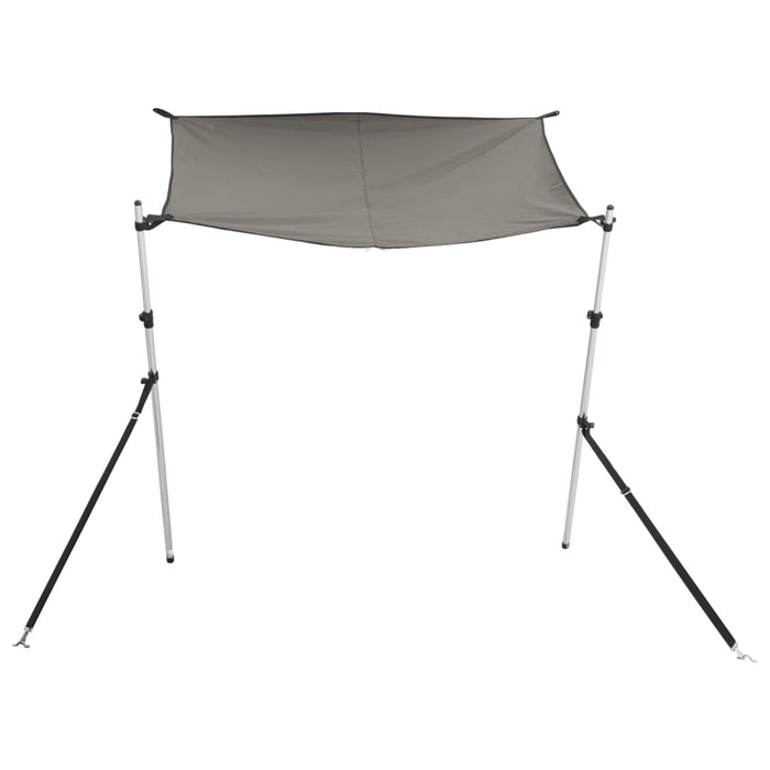 Extensie parasolar T-Top, gri antracit, 170x170x(115-183) cm - WALTI WALTI