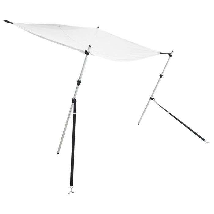 Extensie parasolar T-Top, alb, 170x208x(115-183) cm WALTI