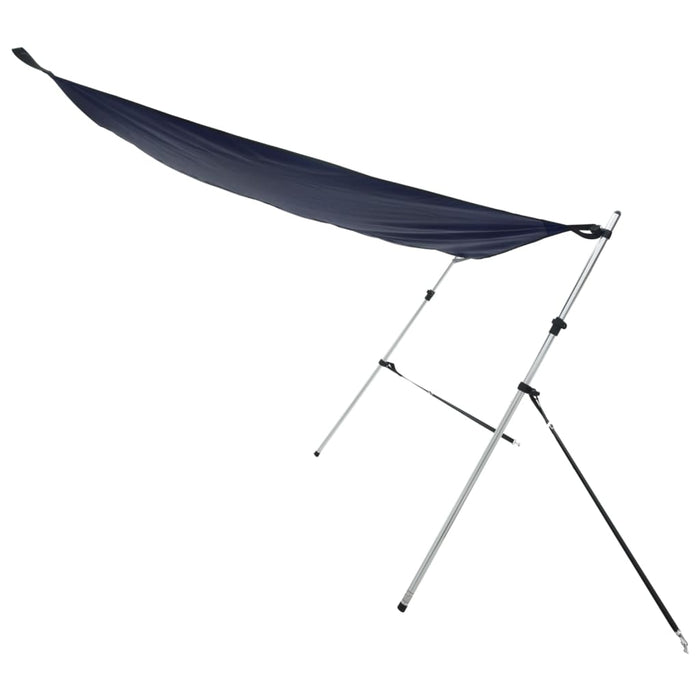 Extensie parasolar T-Top, bleumarin, 170x208x(115-183) cm WALTI
