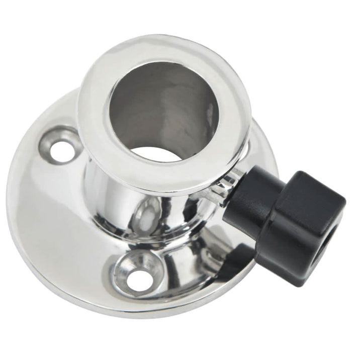 Baza rotundă tub barcă Bimini, 26 mm, 2 buc.,-oțel inoxidabil - WALTI WALTI