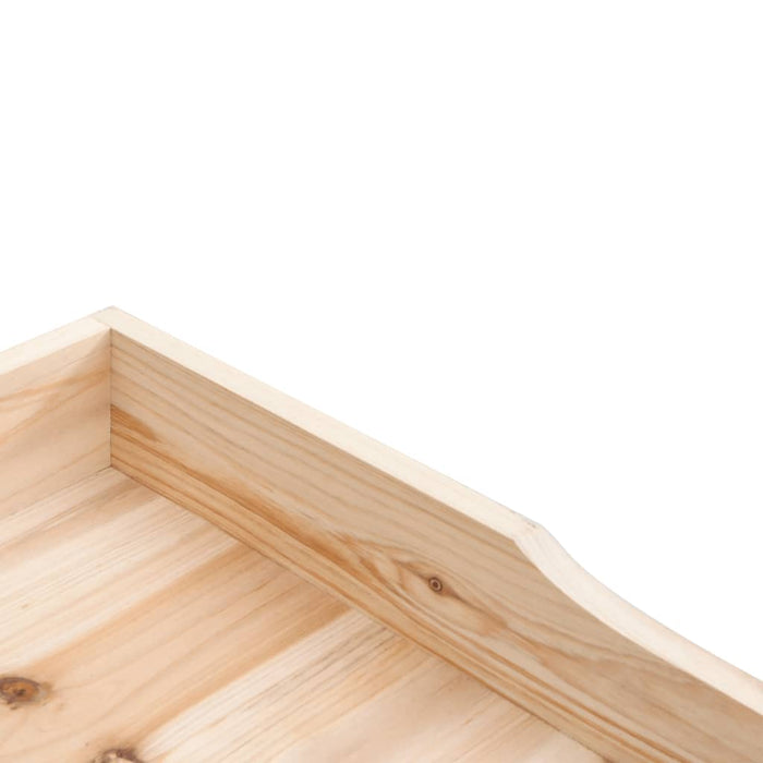Masă de plante cu raft, 78x38x82,5 cm, lemn masiv de brad - WALTI WALTI