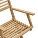 Scaune grădină pliante 6 buc 54,5x61,5x86,5cm lemn masiv acacia - WALTI WALTI