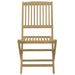 Set mobilier de grădină, 5 piese, lemn masiv de acacia - WALTI WALTI
