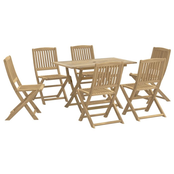 Set mobilier de grădină, 7 piese, lemn masiv de acacia - WALTI WALTI