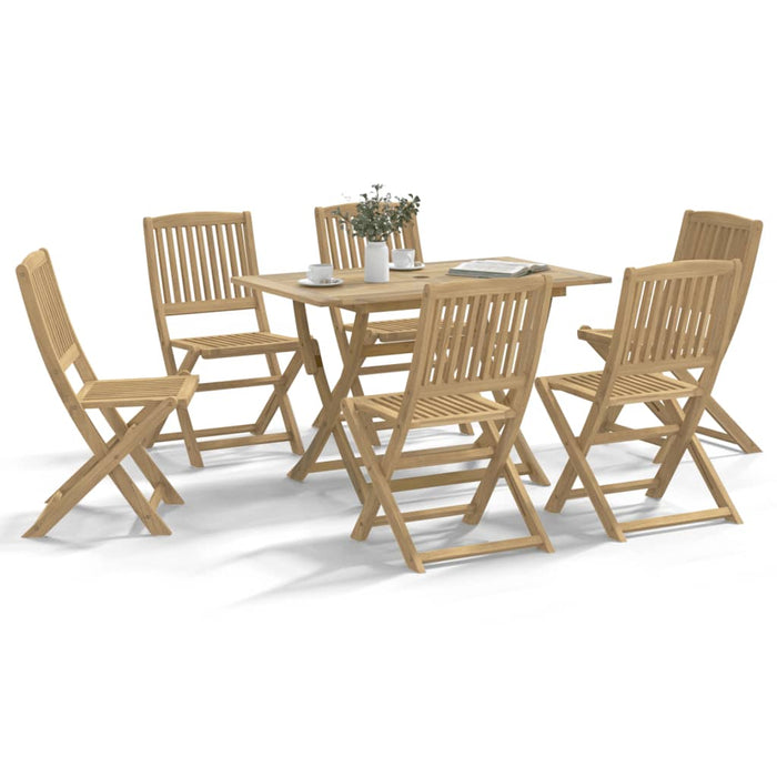 Set mobilier de grădină, 7 piese, lemn masiv de acacia - WALTI WALTI