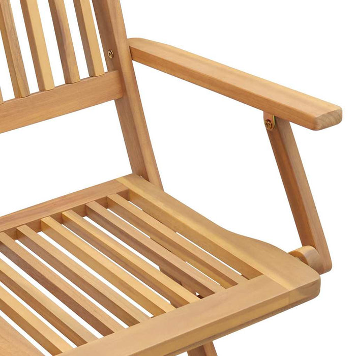 Set mobilier de grădină, 9 piese, lemn masiv de acacia WALTI