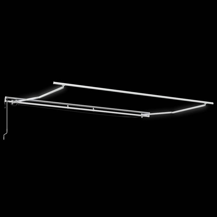 Copertina retractabilă automat cu LED, vișiniu, 500x300 cm - WALTI WALTI