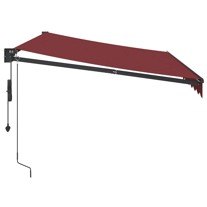 Copertina retractabilă automat, vișiniu, 350x250 cm - WALTI WALTI