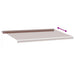 Copertina retractabilă manual cu LED, maro, 600x350 cm - WALTI WALTI
