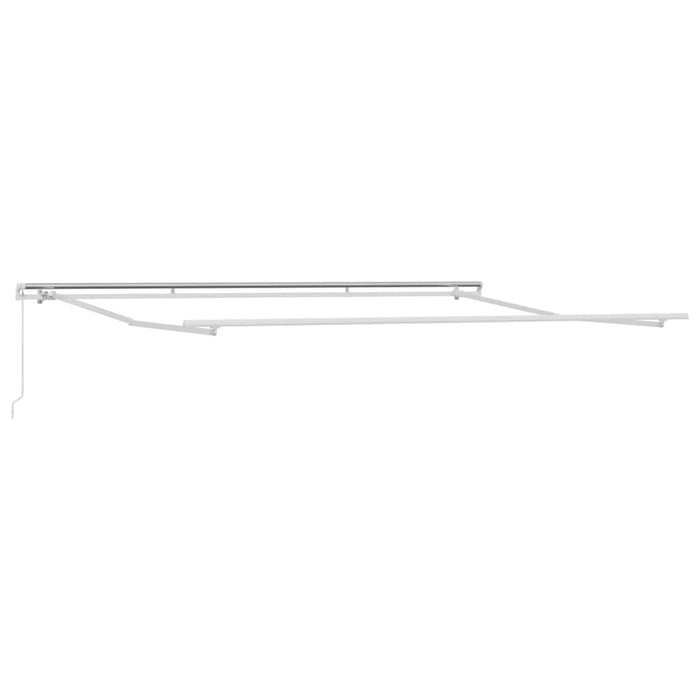 Copertină retractabilă manual, maro, 450x300 cm - WALTI WALTI