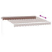 Copertină retractabilă manual, maro, 350x250 cm - WALTI WALTI