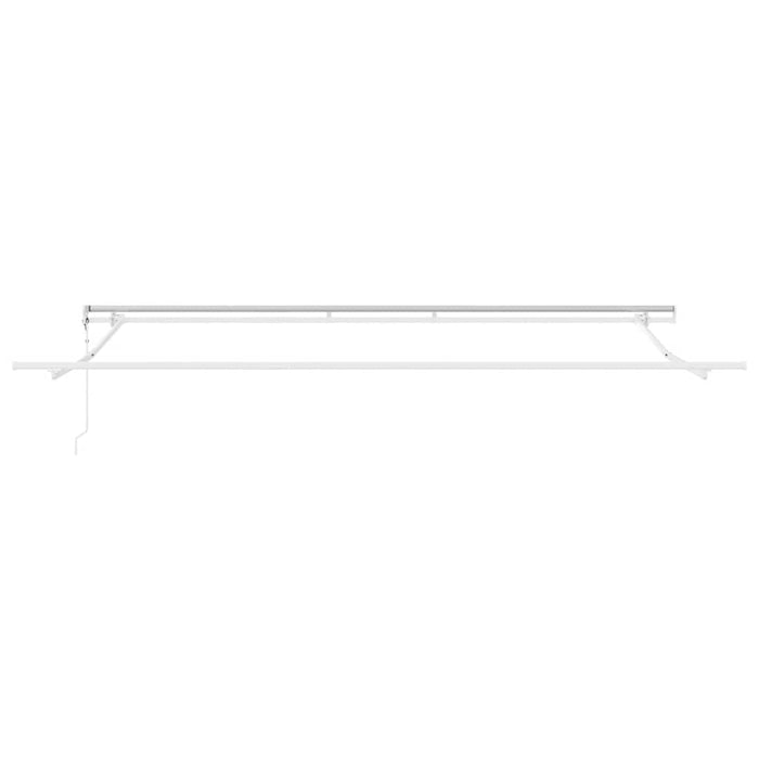 Copertină retractabilă automat, maro, 400x300 cm - WALTI WALTI