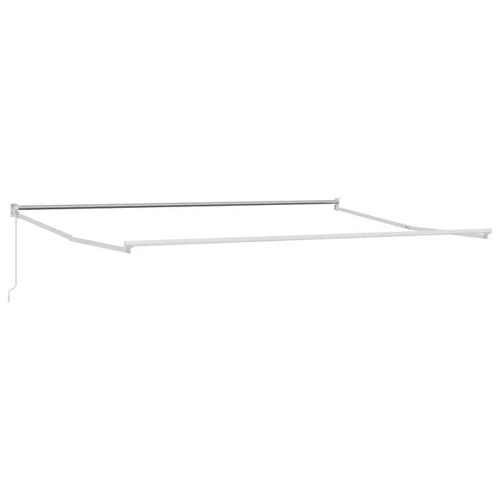 Copertină retractabilă manual, maro, 400x300 cm - WALTI WALTI