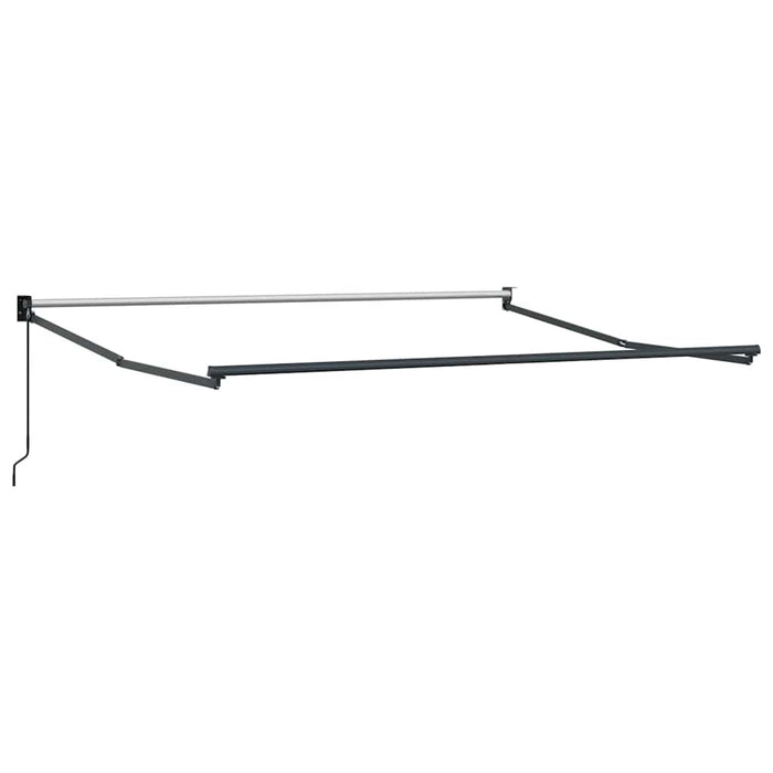 Copertină retractabilă manual, maro, 300x250 cm - WALTI WALTI