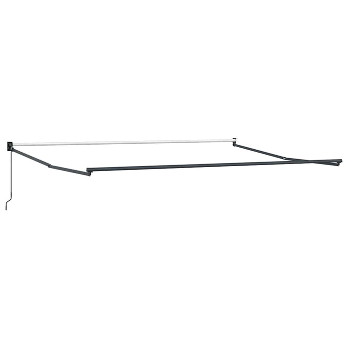 Copertină retractabilă manual, maro, 450x300 cm - WALTI WALTI