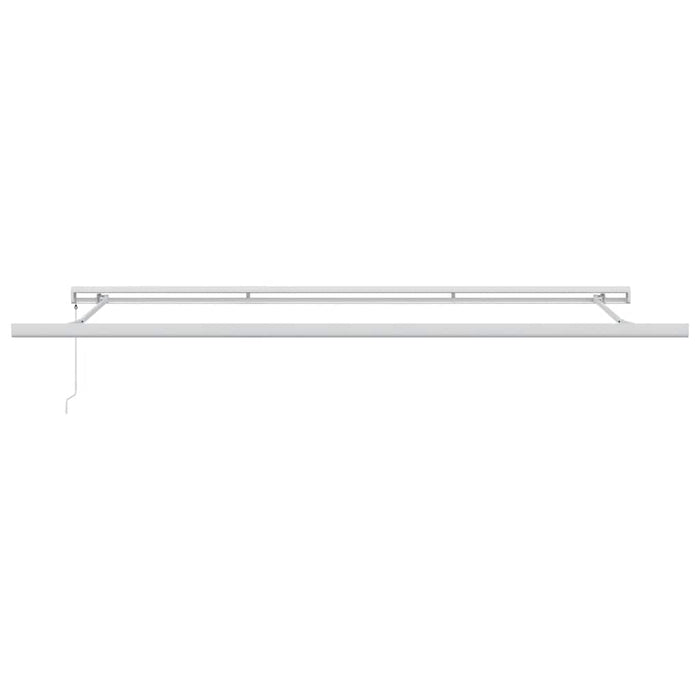 Copertină retractabilă manual, maro, 400x300 cm WALTI