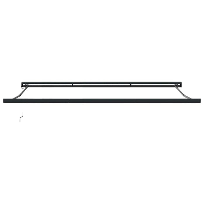 Copertină retractabilă automat, maro, 400x300 cm - WALTI WALTI