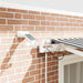 Copertină retractabilă automat cu LED, antracit/alb, 300x250 cm - WALTI WALTI