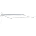 Copertină retractabilă automat cu LED, antracit/alb, 300x250 cm - WALTI WALTI