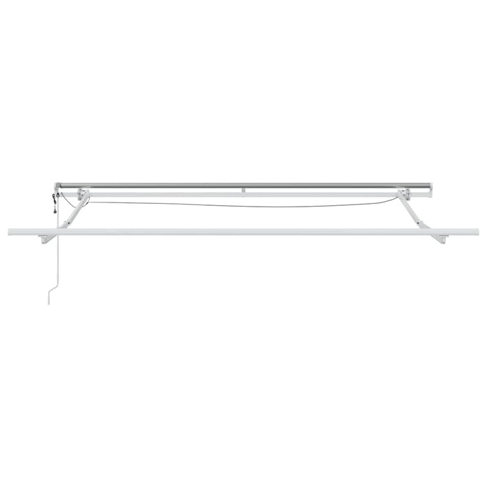 Copertină retractabilă automat cu LED, antracit/alb, 300x250 cm - WALTI WALTI