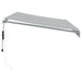 Copertină retractabilă automat cu LED, antracit/alb, 350x250 cm - WALTI WALTI