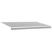 Copertină retractabilă manual cu LED, antracit/alb, 500x300 cm - WALTI WALTI