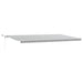 Copertină retractabilă automat cu LED, antracit/alb, 600x300 cm - WALTI WALTI