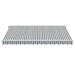 Copertină retractabilă automat cu LED, antracit/alb, 400x350 cm - WALTI WALTI